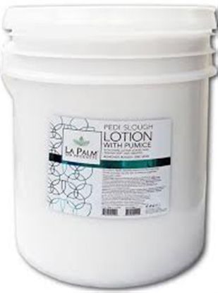 Picture of LA PALM PEDI SLOUGH LOTION WITH PUMICE 5 GALLON BUCKET