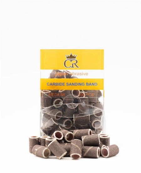 Picture of CROWN SANDING BAND 100PCS - BLACK MEDIUM