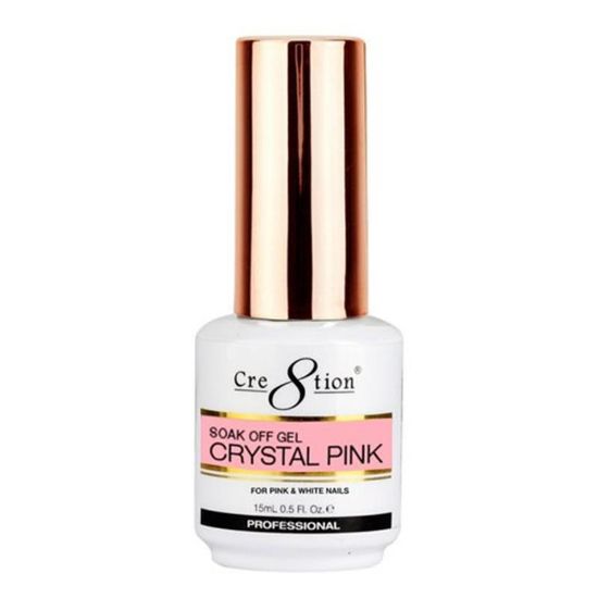 Picture of CRE8TION SOAK OFF GEL CRYSTAL PINK