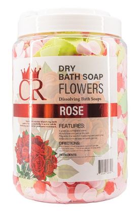 Picture of CROWN DRY BATH SOAP FLOWER (ROSE)