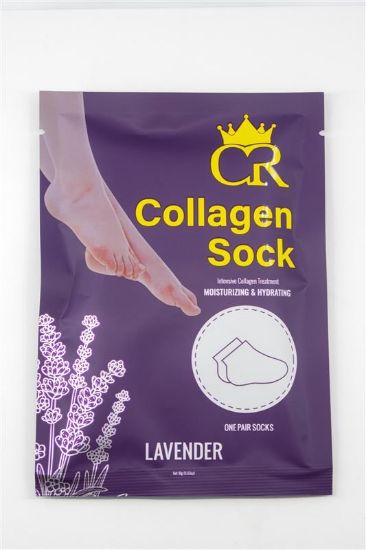 Picture of CROWN COLLAGEN SOCK LAVENDER CASE OF 100 PAIRS