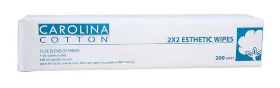 Picture of CAROLINA 2X2 COTTON WIPES 200CT SINGLE PACK