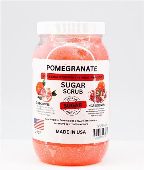 Picture of POMEGRANATE SUGAR SCRUB 16OZ