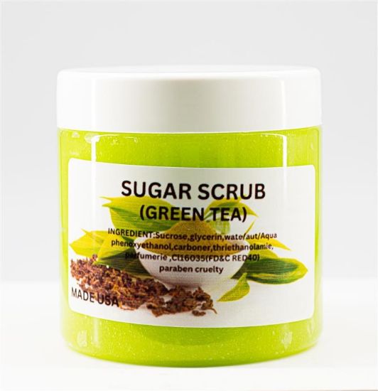 Picture of SUGAR SCRUB GREEN TEA  SMALL 16OZ