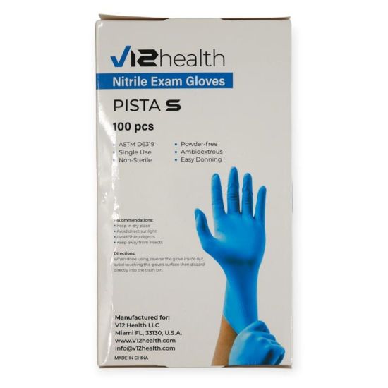 Picture of V12 HEALTH NITRITE EXAM BLUE S CASE 10 BOX