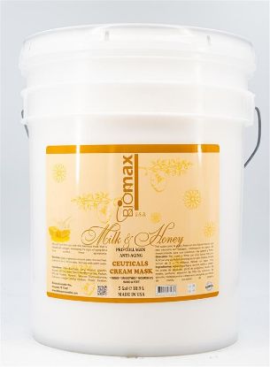 Picture of BIOMAX CREAM MASK MILK AND HONEY 5 GALLON BUCKET