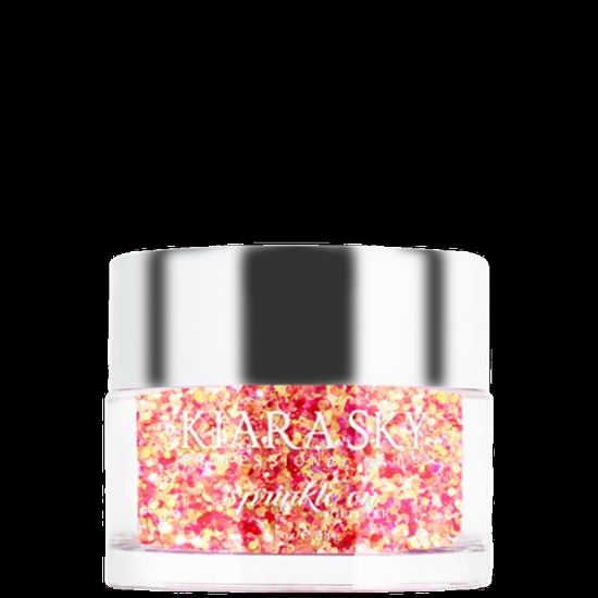 Picture of KIARA SKY SP241 SPRINKLE ON GLITTER CHERRY LIME 1 OZ