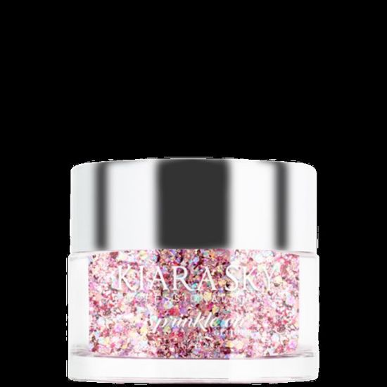 Picture of KIARA SKY SP243 SPRINKLE ON GLITTER PINK IT UP 1 OZ