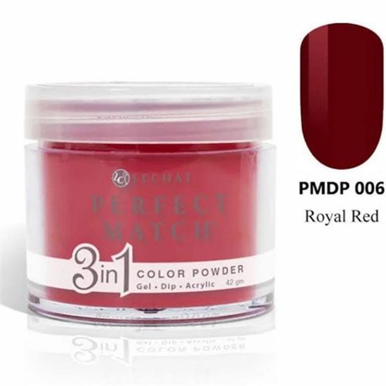 Picture of PERFECT MATCH 3IN1 COLOR PWD PMDP06  ROYAL RED