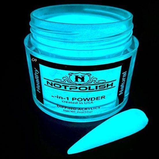 Picture of NOTPOLISH GLOW COLLECTION  NIGHTCRAWLERS DIPPING ACRYLIC PWD G09