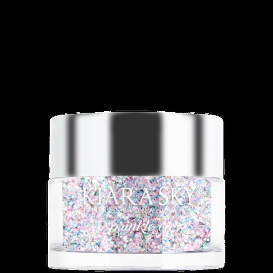 Picture of KIARA SKY SP233 SPRINKLE ON GLITTER MILKY WAY 1 OZ