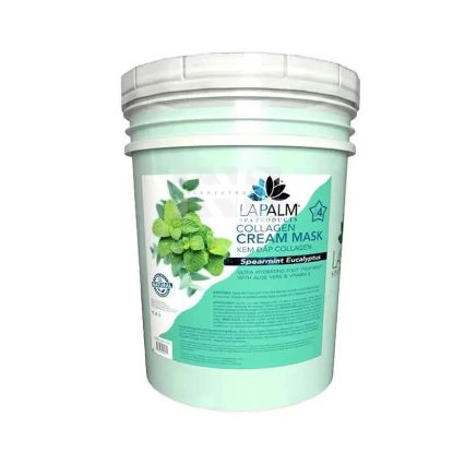 Picture of LA PALM PEDI CREAM MASK MINT AND EUCALYPTUS 5 GALLON BUCKET 5 GALLONS