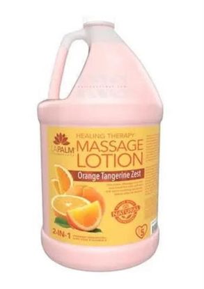 Picture of LA PALM ORANGE TANGERINE COLLAGEN MASSAGE LOTION 1 GALLON