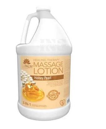 Picture of LA PALM HONEY PEARL MASSAGE LOTION CASE OF 4 - 1 GALLONS