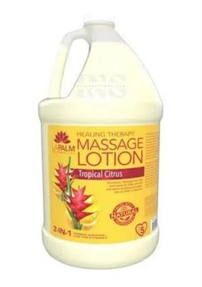 Picture of LA PALM TROPICAL CITRUS COLLAGEN MASSAGE LOTION CASE OF 4 - 1 GALLONS