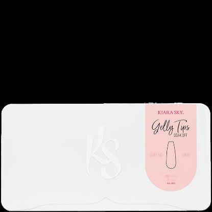 Picture of KIARA SKY GELLY TIPS CASE - COFFIN LONG