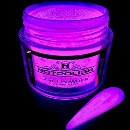 Picture of NOTPOLISH GLOW COLLECTION  PWD G12 GLOW GETTERS DIPPING ACRYLIC