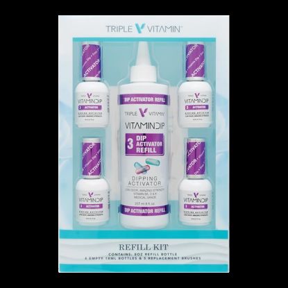 Picture of TRIPLE VITAMIN DIP STEPS REFILL NUMBER 3 8 FL OZ