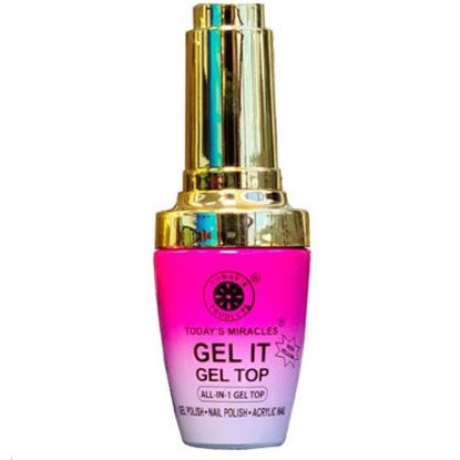 Picture of TODAY PRODUCTS GEL IT ALL-IN-1 GEL TOP NON YELLOW NO CLEANSE 0.5 FL OZ