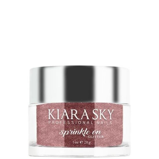 Picture of KIARA SKY SP253 SPRINKLE ON GLITTER ROSE GOLD RUSH 1 OZ