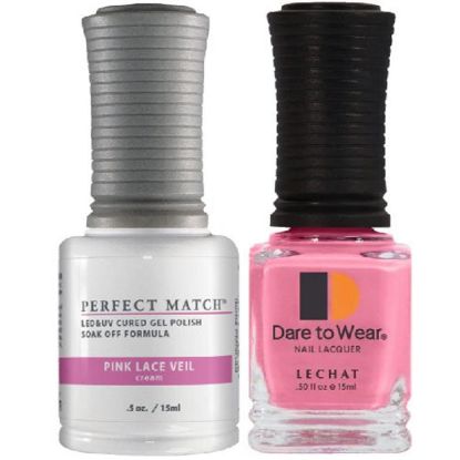 Picture of PERFECT MATCH DUO PMS49  PINK LACE VEIL