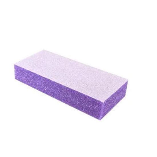 Picture of PEDI SOURCE SLIM BUFFER PURPLE/WHITE 80/100 CASE OF 500 PCS