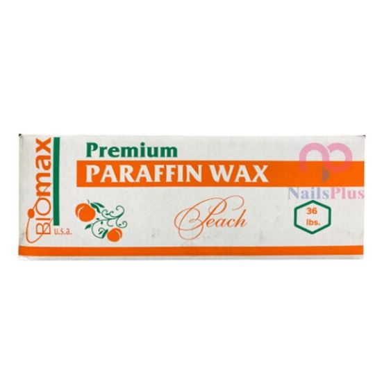 Picture of BIOMAX  PARAFFIN WAX PEACH CASE OF 36