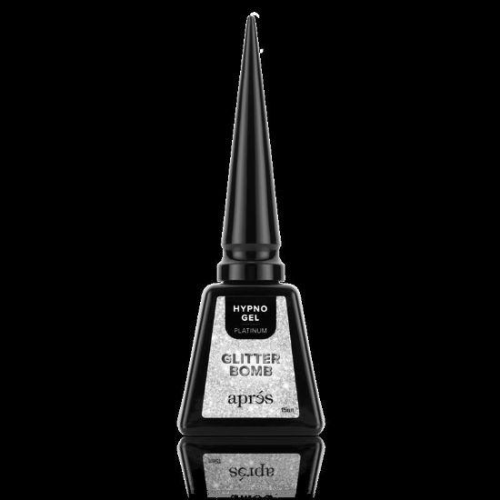 Picture of APRES PLATINUM HYPNOGEL - GLITTER BOMB 15ML BOTTLE