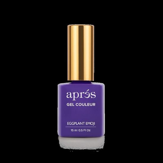 Picture of APRES GEL COULEUR - EGGPLANT EMOJI APGC336