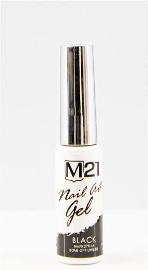 Picture of M21 BLACK GEL NAIL ART