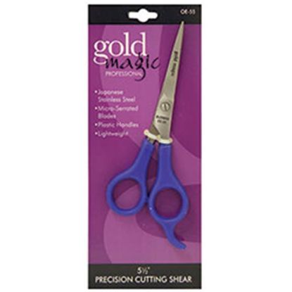 Picture of GOLD MAGIC SCISSORS BLUE HANDLE