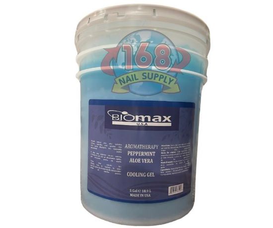 Picture of BIOMAX AROMATHERAPY PEPPERMINT ALOE VERA COOLING GEL 5 GALLON BUCKET