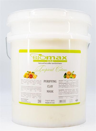 Picture of BIOMAX PURIFYING CLAY MASK TROPICAL CITRUS 5 GALLON BUCKET