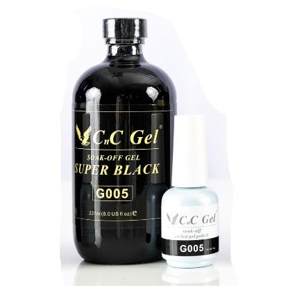 Picture of CNC BLACK GEL POLISH REFILL 8 FL OZ