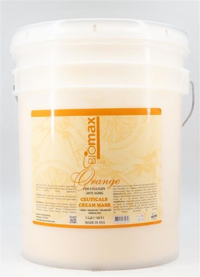 Picture of BIOMAX CREAM MASK ORANGE 5 GALLON BUCKET