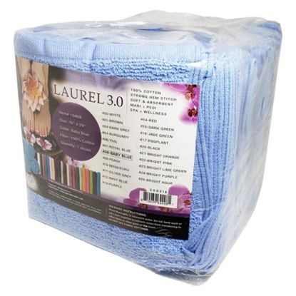 Picture of LAUREL 3.0 PEDICURE TOWEL BABY BLUE