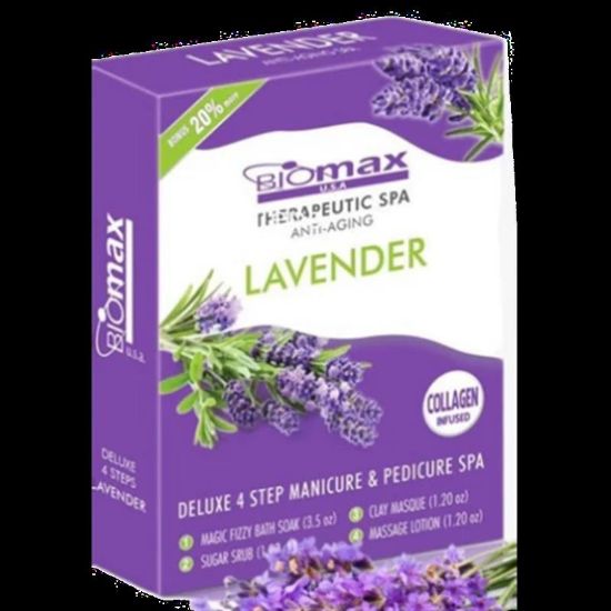 Picture of BIOMAX THERAPEUTIC SPA 4 STEP KIT LAVENDER SINGLE KIT