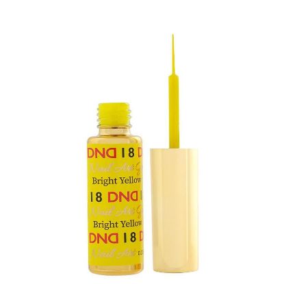 Picture of DND GEL NAIL ART BRIGHT YELLOW