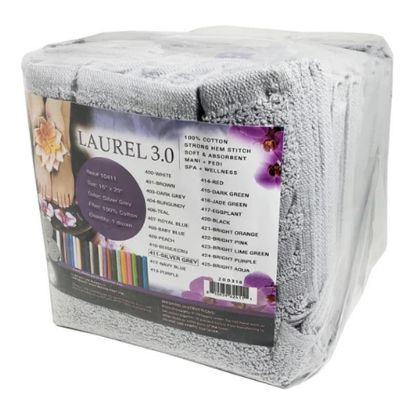 Picture of LAUREL 3.0 PEDICURE TOWEL SILVER GREY