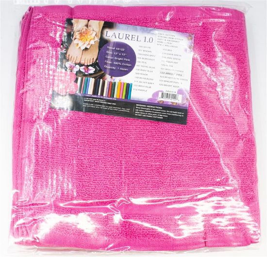 Picture of LAUREL 1.0 MANICURE TOWEL BRIGHT PINK