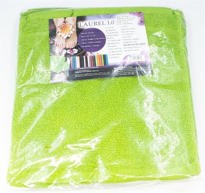 Picture of LAUREL 1.0 MANICURE TOWEL BRIGHT LIME GREEN