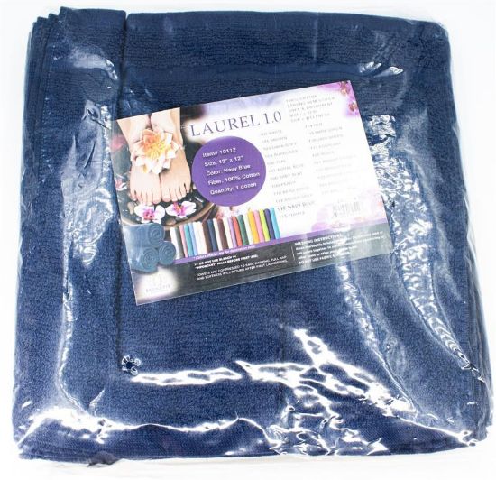 Picture of LAUREL 1.0 MANICURE TOWEL NAVY BLUE