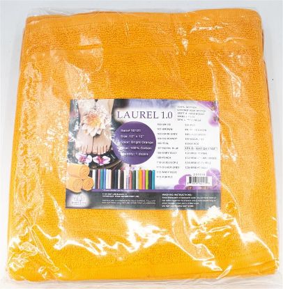 Picture of LAUREL 1.0 MANICURE TOWEL BRIGHT ORANGE