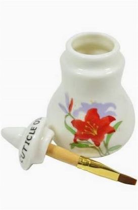 Picture of DL PROFESSIONAL CUTICLE OIL JAR WITH BRUSH SMALL