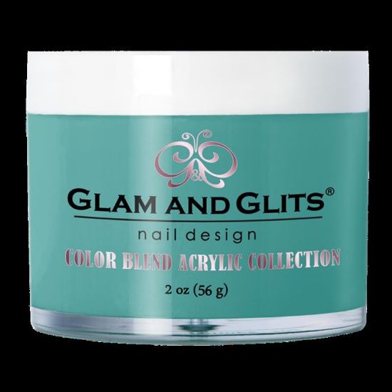 Picture of GLAM AND GLITS BL3112 COLOR BLEND ACRYLIC TEAL I'M BLUE