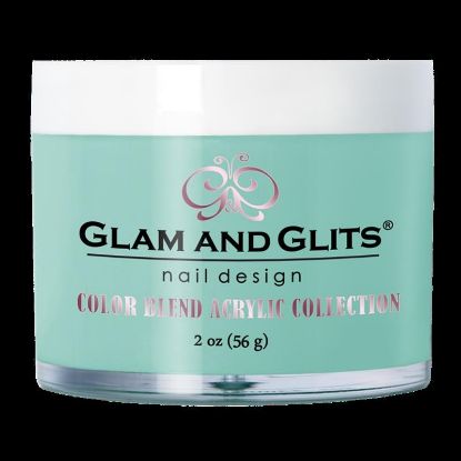 Picture of GLAM AND GLITS BL3111 COLOR BLEND ACRYLIC AQUAMARINE