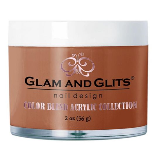 Picture of GLAM AND GLITS BL3081 COLOR BLEND ACRYLIC HOT FUDGE