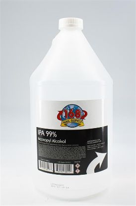 Picture of 168 NAIL SUPPLY IPA 99% ISOPROPLE ALCOHOL 1 GALLON