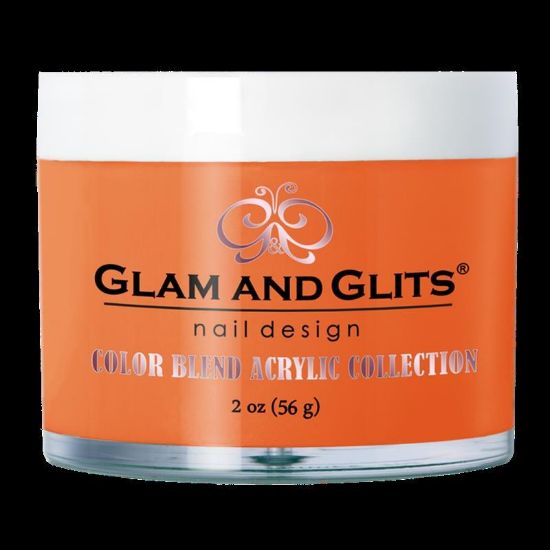 Picture of GLAM AND GLITS BL3118 COLOR BLEND ACRYLIC MANGO TANGO