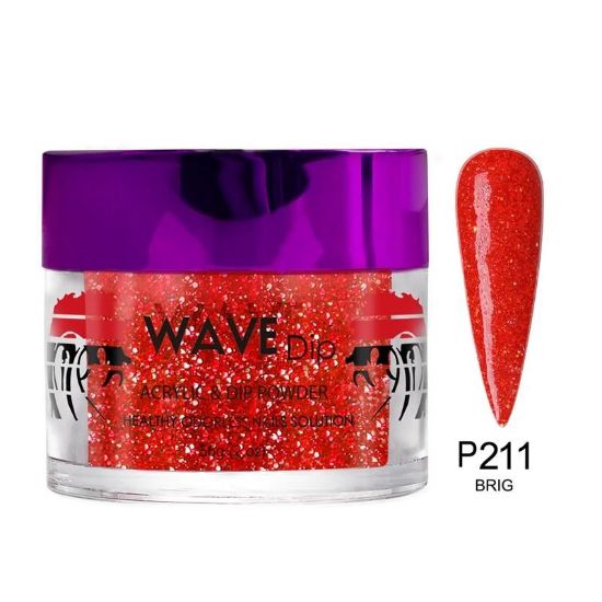 Picture of WAVE SIMPLICITY DIP ACRYLIC BRIGHT LAVA DIP P211